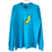 画像1: 90s USA製 andy warhol BANANA L/S TEE SHIRT (1)