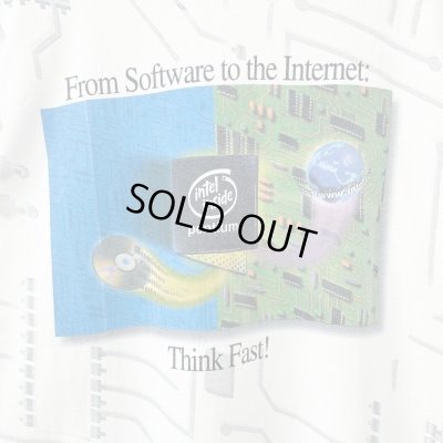 画像4: 90s USA製 INTEL 企業 PHOTO TEE SHIRT