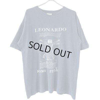 画像1: 90s LEONARDO DA VINCI ART TEE SHIRT