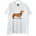 画像1: 90s USA製 DOG ART TEE SHIRT (1)