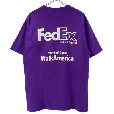 画像2: 90s USA製 FedEx 企業　ART TEE SHIRT