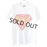 80s USA製 SUPER DAD SUPERMAN PARODY TEE SHIRT