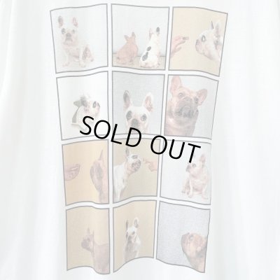 画像2: 00s DOG ART PHOTO TEE SHIRT