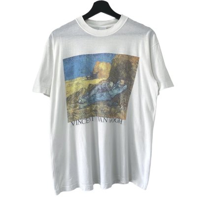 画像1: 90s USA製 VINCENT VAN GOGH TEE SHIRT