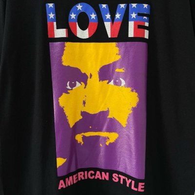 画像2: 90s USA製 CHARLES MANSON art by KOZIK TEE SHIRT