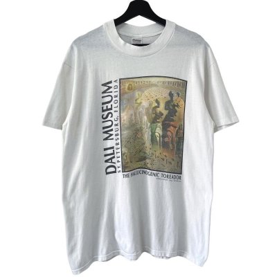 画像1: 90s USA製 SALVADOR DALI TEE SHIRT