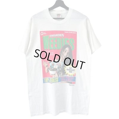 画像1: 90s USA製 DOG EAT DOG WEEDIES PHOTO TEE SHIRT