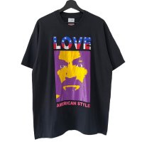 90s USA製 CHARLES MANSON art by KOZIK TEE SHIRT