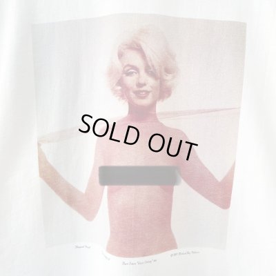 画像2: 90s USA製 MARILYN MONROE PHOTO TEE SHIRT