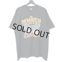 90s USA製 MIKE TYSON vs RUDDOCK REMATCH TEE SHIRT