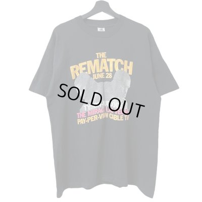 画像1: 90s USA製 MIKE TYSON vs RUDDOCK REMATCH TEE SHIRT