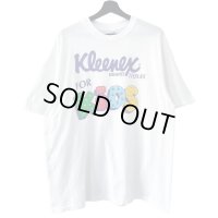 90s USA製 KLEENEX 企業 TEE SHIRT