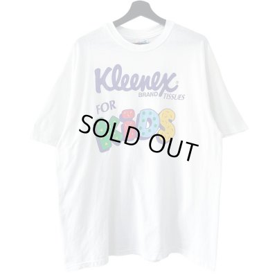 画像1: 90s USA製 KLEENEX 企業 TEE SHIRT