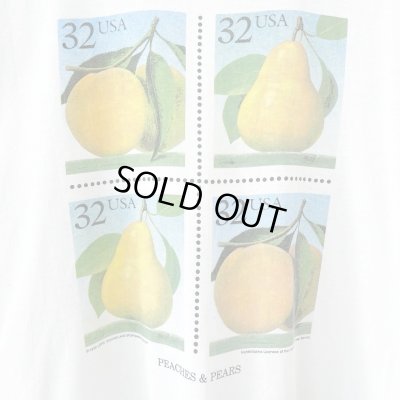 画像2: 90s USA製 USPS PEARCHE&PEARS ART TEE SHIRT