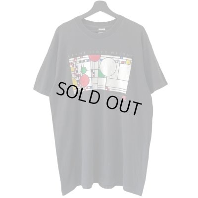 画像1: 90s USA製 FRANK LLOYD WRIGHT ART TEE SHIRT