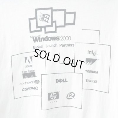 画像4: 00s WINDOWS 2000 企業 TEE SHIRT