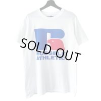 90s USA製 RUSSEL ATHLETIC 企業　LOGO TEE SHIRT