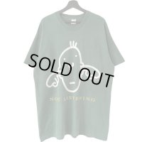 90s USA製 NOT LISTENING TEE SHIRT