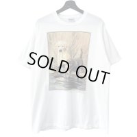 90s USA製 LYNN KAATZ DOG ART TEE SHIRT