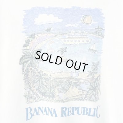 画像2: 90s USA製 BANANA REPUBLIC ART TEE SHIRT