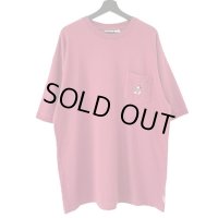 90s MICKEY MOUSE "BLUE PANTS" 鹿の子　POCKET TEE SHIRT