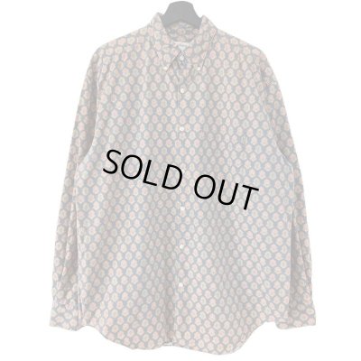 画像1: 90s BANANA REPUBLIC 総柄　BUTTON DOWN L/S SHIRT