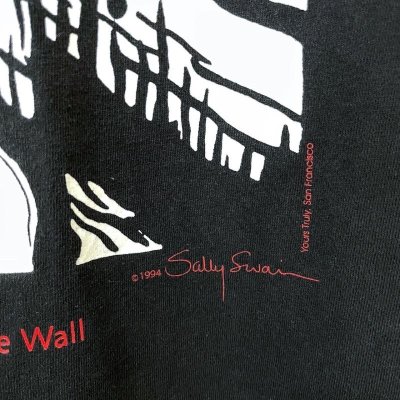 画像3: 90s USA製 SALLY SWAIN THE SCREAM PARODY ART TEE SHIRT