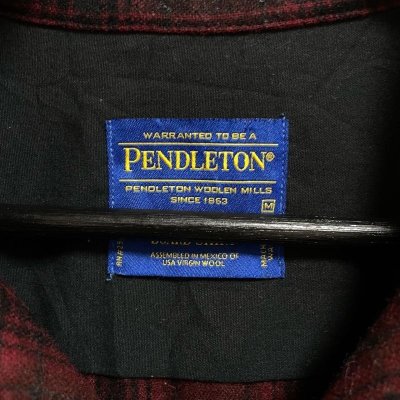 画像3: 90s~00s PENDLETON PLAID L/S BOARD SHIRT