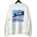 画像1: 90s NOKIA F1 print SWEAT SHIRT (1)