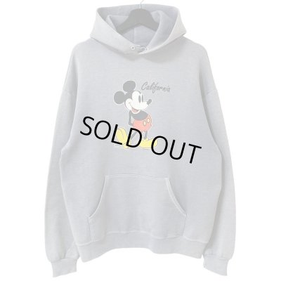 画像1: 80s~90s USA製 MICKEY MOUSE FADE HOODIE