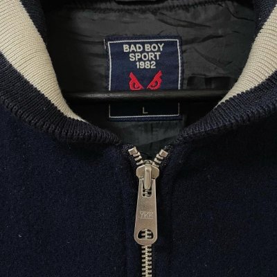 画像5: 90s BAD BOY WOOL VARSITY JACKET