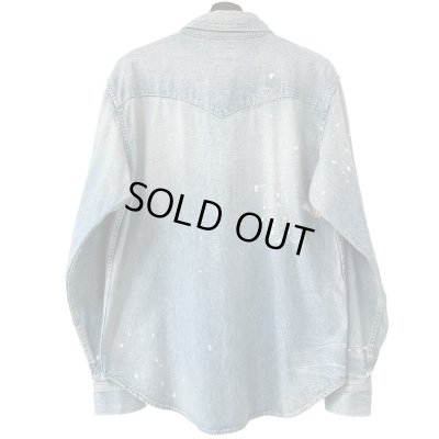 画像3: 00s LEVI'S ×　FRAGMENT DESIGN REMAKE DENIM WESTERN L/S SHIRT