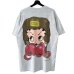 画像1: 90s USA製 BETTY BOOP BOXING TEE SHIRT (1)