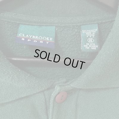画像4: 90s CLAYBROOKE GOLFER POLO SWEATSHIRT
