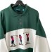 画像2: 90s CLAYBROOKE GOLFER POLO SWEATSHIRT (2)