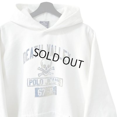 画像2: 90s~00s POLO JEANS SKULL COLLGE HOODIE