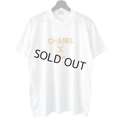 画像1: 90s BOOTLEG CHANEL LOGO TEE SHIRT