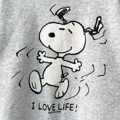 画像2: 90s USA製　SNOOPY SWEAT SHIRT