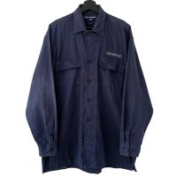 90s POLO SPORT MARINE SUPPLY MILITARY L/S SHIRT