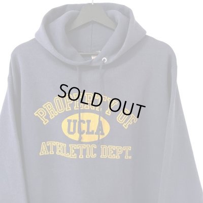 画像2: 70s~80s USA製 H.WOLF&SONS UCLA FLOCKY PRINT COLLEGE SWEATSHIRT