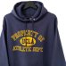 画像2: 70s~80s USA製 H.WOLF&SONS UCLA FLOCKY PRINT COLLEGE SWEATSHIRT (2)