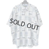 90s ORVIS PATCHWORK S/S SHIRT