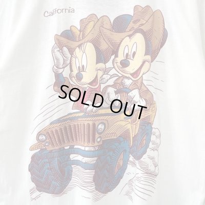 画像2: DEADSTOCK 80s~90s USA製 MICKEY & MINNIE TEE SHIRT