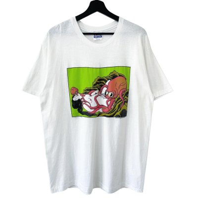 画像1: 80s-90s USA製 葛飾北斎　蛸と海女 ART TEE SHIRT