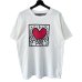 画像1: 90s USA製 KEITH HARING ART TEE SHIRT (1)