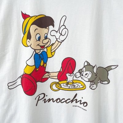 画像2: 90s PINOCCHINO TEE SHIRT