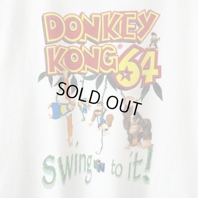 画像2: 90s USA製 DONKEY KONG 64 TEE SHIRT