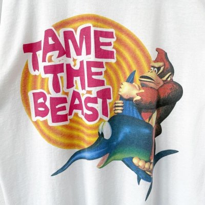 画像4: 90s USA製 DONKEY KONG COUNTRY TEE SHIRT