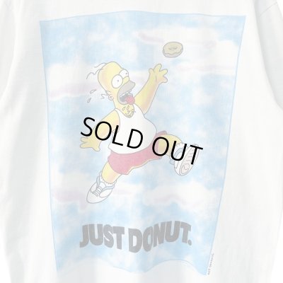 画像2: 90s USA製 THE SIMPSONS JUST DONUTS TEE SHIRT