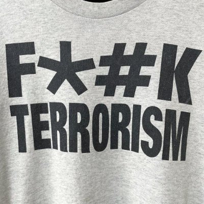 画像2: 90s~00s FUCK TERRORISM TEE SHIRT